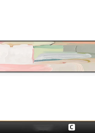 Pink Abstract Bedside Decor
