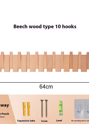 Wall-Mounted Coat Hooks