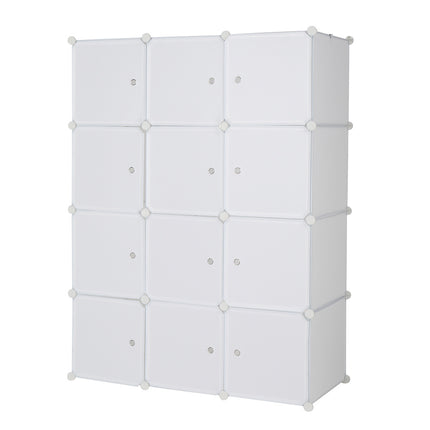 4-layer 12-compartment Rubik's Cube Wardrobe