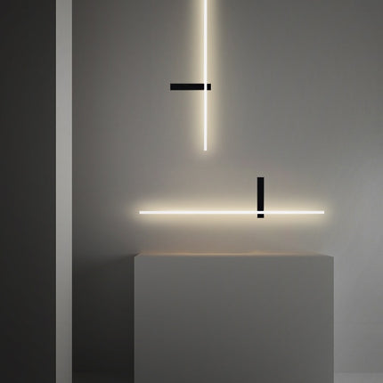 Lámpara de pared nórdica minimalista moderna minimalista para sala de estar, sofá, fondo