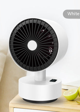 Desktop Warm Air Blower Home Office Shaking Head
