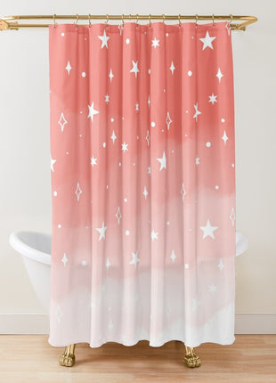 Sage Green Ombre Shower Curtain