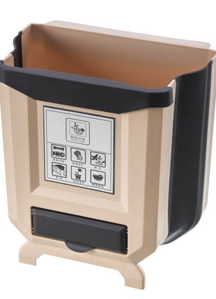 Foldable Wall-Mounted Trash Can