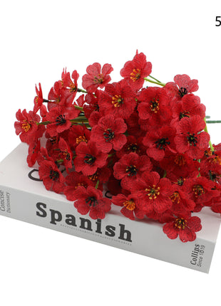 Artificial Spring Grass Flowers Decor