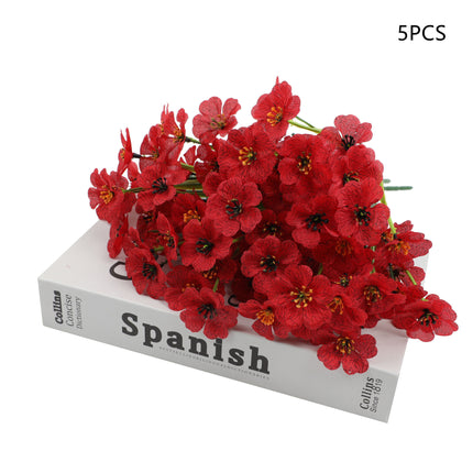 Artificial Spring Grass Flowers Decor