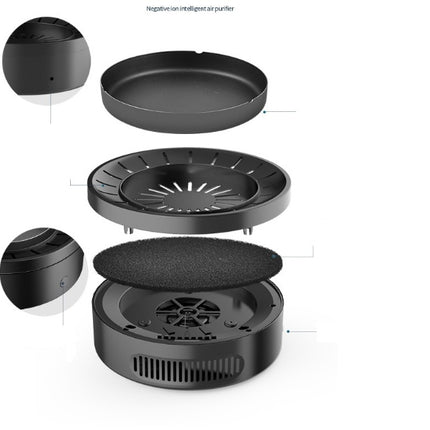 Creative electronic ashtray purifier