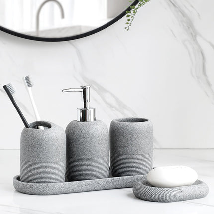 Hotel Bathroom Accessory Set