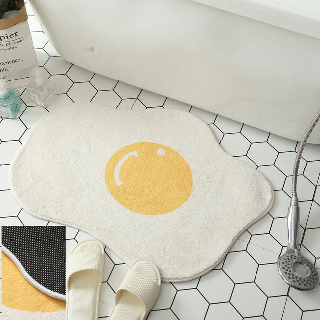 Funny Egg Entrance Carpet Hallway Bathroom Rug Area Rugs Kitchen