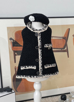Accesorios para mascotas, perros y gatos, gorro de punto