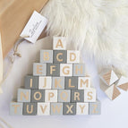 Grey / English alphabet