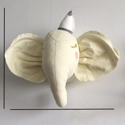 Ins animal head wall decoration cloth children''s room