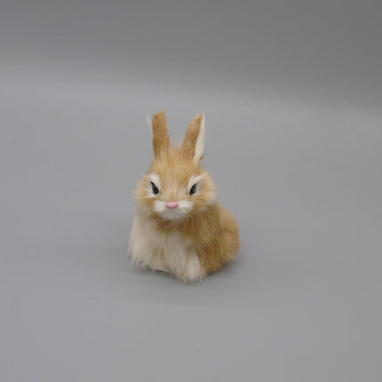 High Simulation Rabbit Small White Rabbit Doll Children