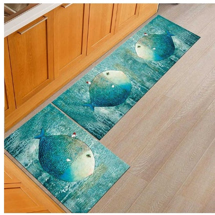 Floor mats, non-slip, oil-proof