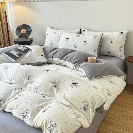 Jacquard 4-Piece Bedding Se
