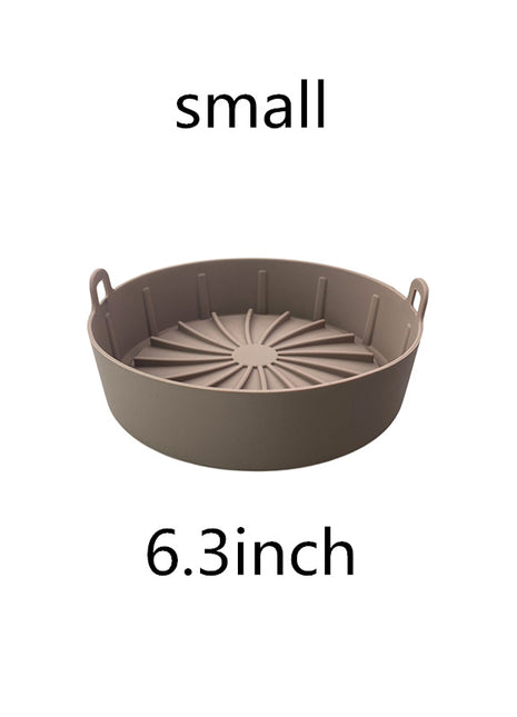 Olla de silicona para freidora de aire, freidoras de aire multifuncionales, accesorios para horno