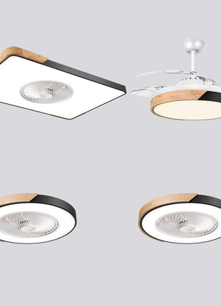 Nordic Ceiling Fan with Light