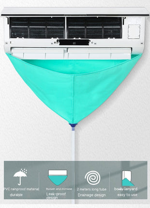Funda impermeable para aire acondicionado, juego completo de herramientas de limpieza.