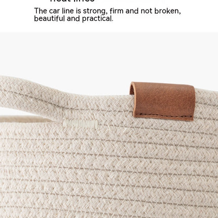 Laundry Basket Woven Cotton String