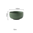 Dark Green / 6in noodle bowl