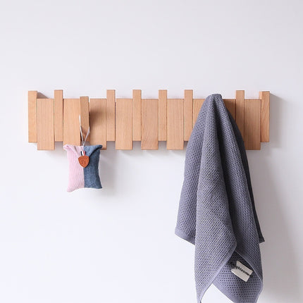 Gancho para ropa de pared para entrada y pasillo
