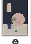 A / 30x40cm / Black Framed
