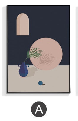 Morandi Nordic architecture decorative painting