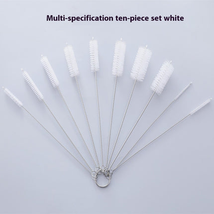 Nylon Cleaning Brush Set Stainless Steel