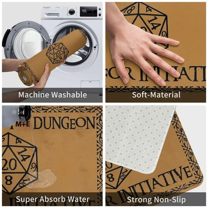 Absorbent Bathroom Mat