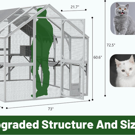 Large Outdoor Cat Enclosure