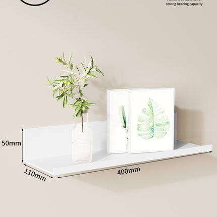 Estante de almacenamiento de pared para dormitorio, sala de estar y dormitorio sin perforaciones