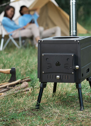 Portable Outdoor BBQ Wood Stove