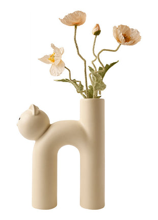 Cute Cat Vase