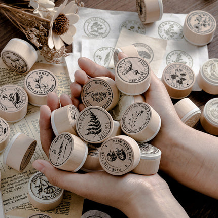 Plant Fruit Stamp Decoration