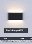 Large Black / Warm Light