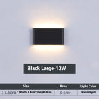 Large Black / Warm Light