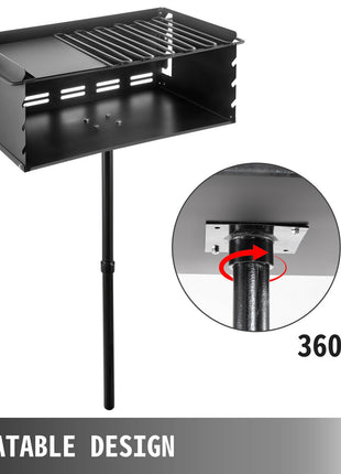 Portable Swing BBQ Grill Rack