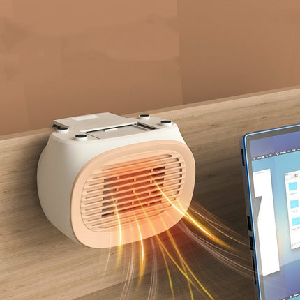 Small Desktop Warm Air Blower Home Office