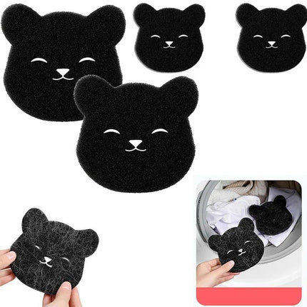 Esponja limpiadora con forma de oso para lavadora