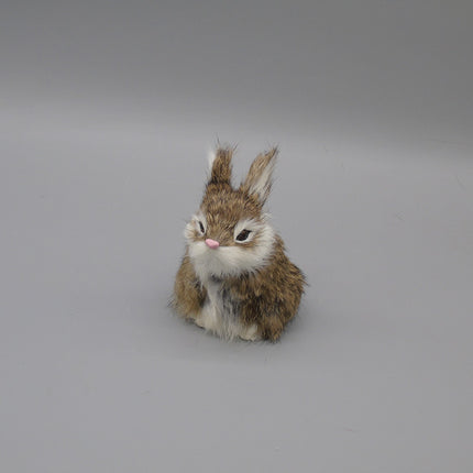 High Simulation Rabbit Small White Rabbit Doll Children