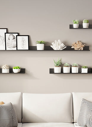 Estante de almacenamiento de pared para dormitorio, sala de estar y dormitorio sin perforaciones