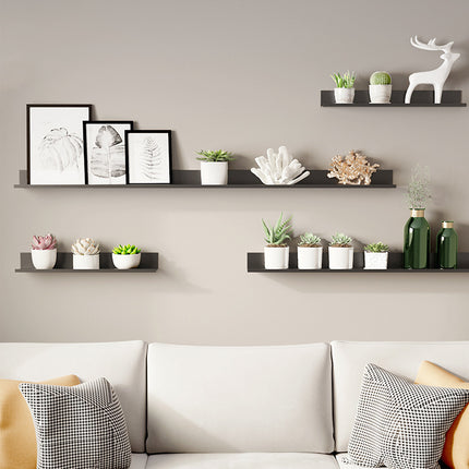 Estante de almacenamiento de pared para dormitorio, sala de estar y dormitorio sin perforaciones