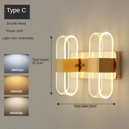 Nordic Gold Wall Lamp