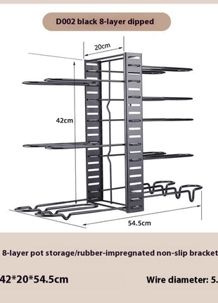 Foldable Kitchen Rack