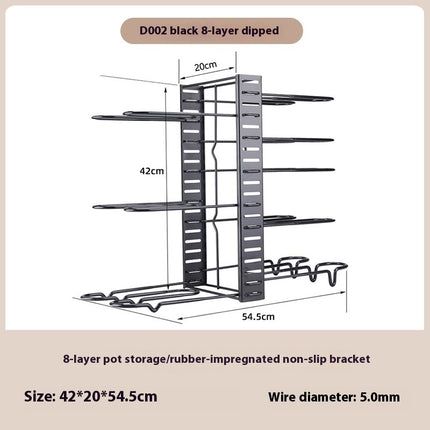 Foldable Kitchen Rack