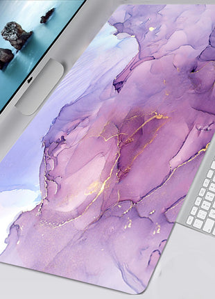 Extended Marble Desk Mat