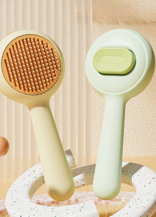Self-Cleaning Cat Hair Removal Brush