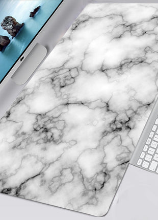 Extended Marble Desk Mat