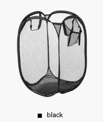 Foldable Nylon Mesh Laundry Basket