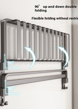 Gunmetal Towel Rack