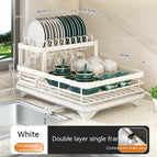 White Large Size Double Layer